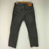 リーバイス Levis 502 レギュラー テーパード 先染め ブラック デニム メンズ 30×32