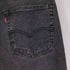 リーバイス Levis 502 レギュラー テーパード 先染め ブラック デニム メンズ 30×32