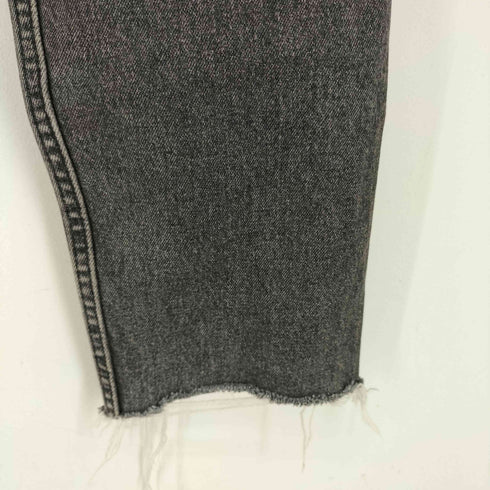 リーバイス Levis 502 レギュラー テーパード 先染め ブラック デニム メンズ 30×32