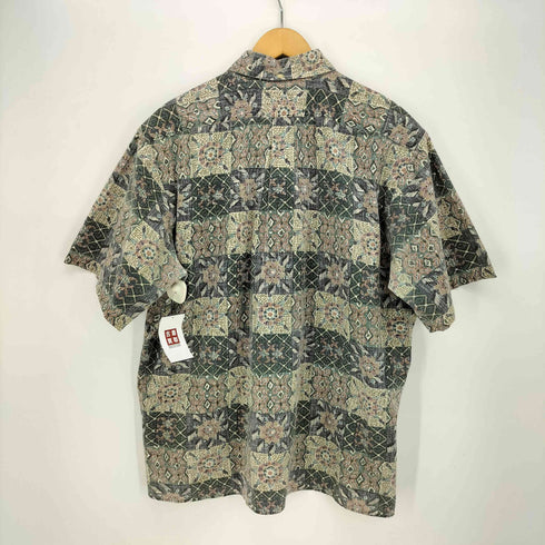 レインスプーナー Reyn Spooner 90S 水着タグ 総柄 スプーナークロス ボタンダウン シャツ メンズ