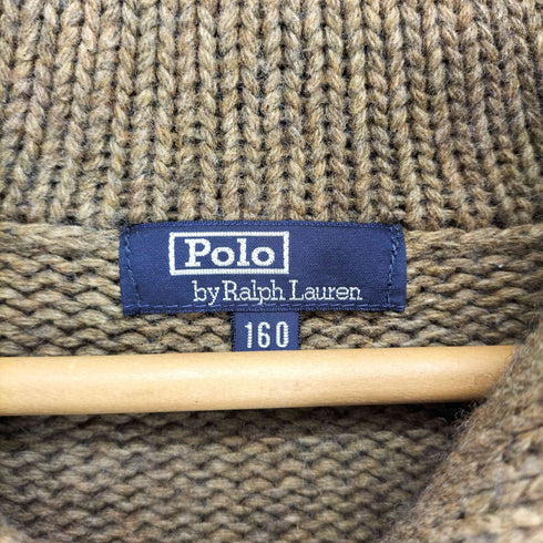 ポロバイラルフローレン Polo by RALPH LAUREN クルミボタン ショールカラーカーディガン レディース 160