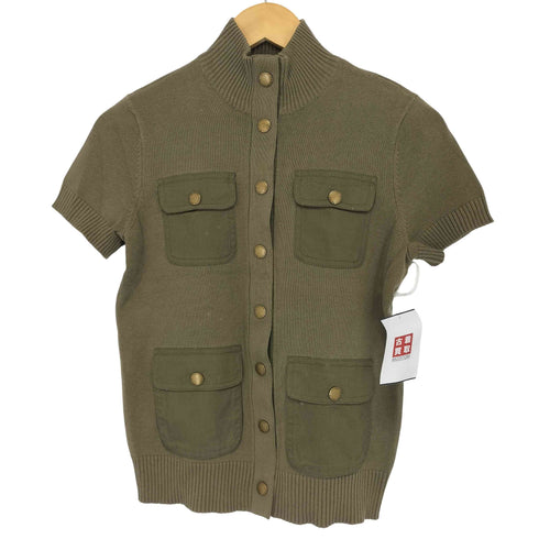 ローレンラルフローレン LAUREN RALPH LAUREN 半袖ニットトップス レディース import:S