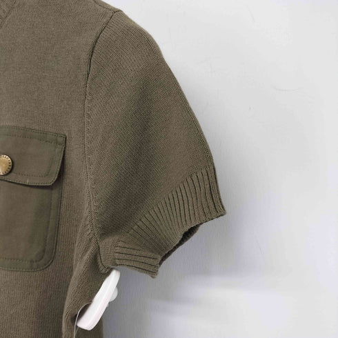 ローレンラルフローレン LAUREN RALPH LAUREN 半袖ニットトップス レディース import:S