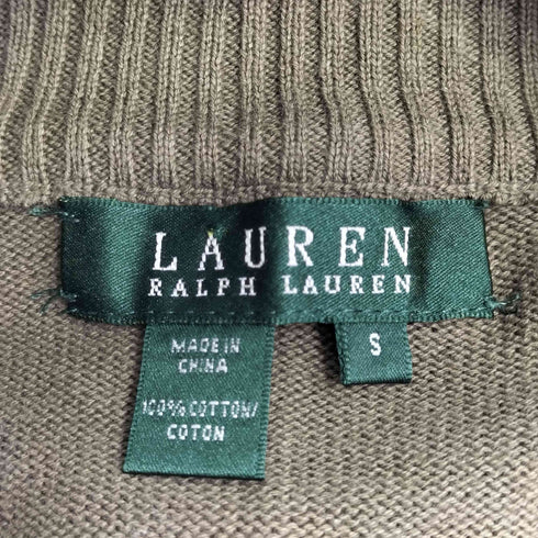 ローレンラルフローレン LAUREN RALPH LAUREN 半袖ニットトップス レディース import:S