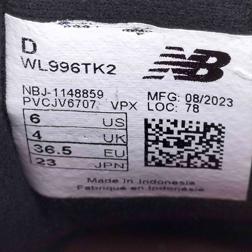ニューバランス NEW BALANCE WL996 タッセル付き スエード スニーカー レディース JPN:23