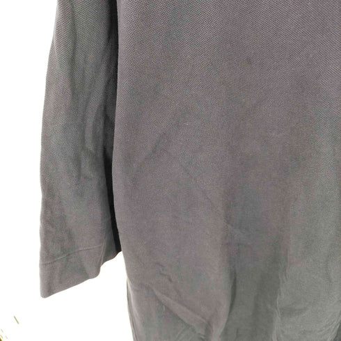 ムジラボ MUJI labo 洗いざらし 鹿の子 ドロップショルダー ポロシャツ メンズ L-XL