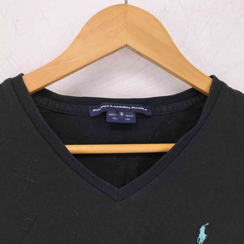 ラルフローレンスポーツ RALPH LAUREN SPORT スモールポニー刺繍 S/S VネックTシャツ レディース JPN:S