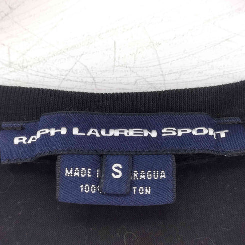 ラルフローレンスポーツ RALPH LAUREN SPORT スモールポニー刺繍 S/S VネックTシャツ レディース JPN:S