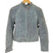 ウィルソン Wilsons Leather MAXIMA 短丈 ヌバック シングルライダースジャケット レディース JPN:S
