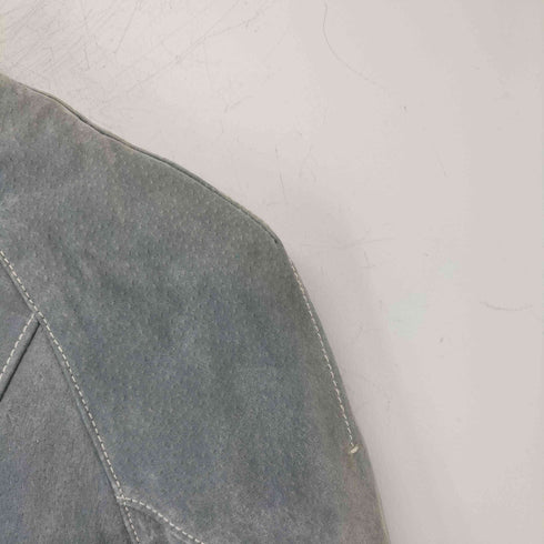 ウィルソン Wilsons Leather MAXIMA 短丈 ヌバック シングルライダースジャケット レディース JPN:S