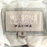 ウィルソン Wilsons Leather MAXIMA 短丈 ヌバック シングルライダースジャケット レディース JPN:S