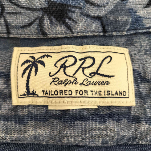 ダブルアールエルラルフローレン RRL RALPH LAUREN ループカラー S/S アロハシャツ メンズ