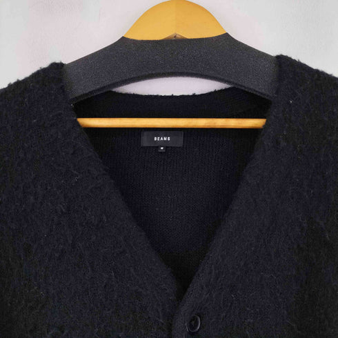 ビームス BEAMS 7 gauge solid shaggy cardigan モヘア混 メンズ JPN:M