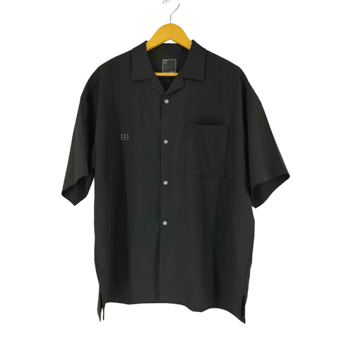 エーフォーエー Architect 4. Archive バックプリント S/S 開襟シャツ メンズ JPN:L