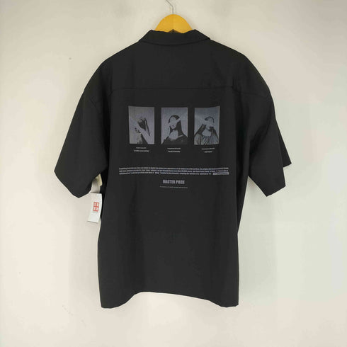 エーフォーエー Architect 4. Archive バックプリント S/S 開襟シャツ メンズ JPN:L