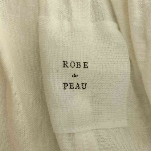 ROBE de PEAU リネン100 サルエルイージーパンツ レディース FREE
