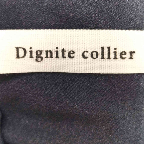 ディニテコリエ Dignite Collier 花柄 グログラン テープ チュール フレア ロング スカート レディース FREE