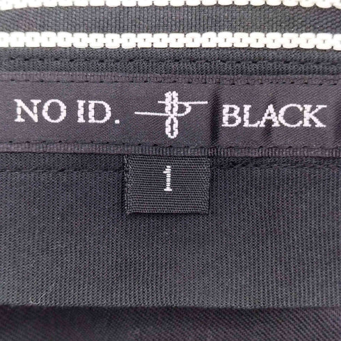 ノーアイディーブラック NO ID.BLACK レイヤードスカート スラックス メンズ JPN:1