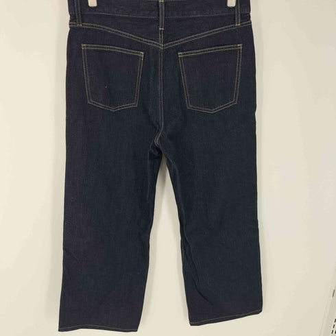 ユニクロ UNIQLO ワイド フィット ストレート バギー ジーンズ デニム パンツ レディース W29