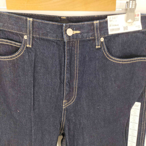 ユニクロ UNIQLO ワイド フィット ストレート バギー ジーンズ デニム パンツ レディース W29
