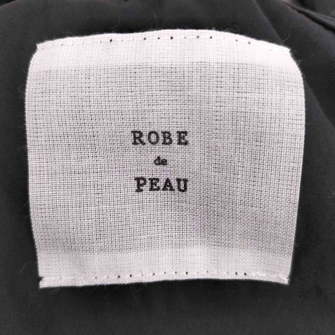 ROBE de PEAU 七分袖 ラッフルカラーワンピース レディース FREE