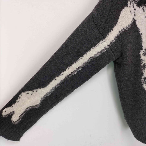 DROP DEAD CLOTHING bone knit メンズ JPN:M