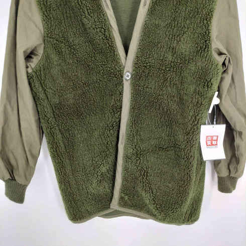 ダッチアーミー DUTCH ARMY 90S オランダ軍 PROF BV OMMEN NL ボアライナーフリースジャケット メンズ KL