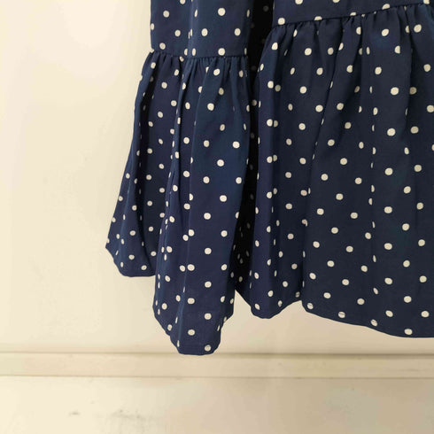 メゾンドフルール Maison de FLEUR 水玉 ティアード ワンピース レディース JPN:M