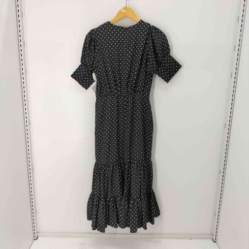 メゾンドフルール Maison de FLEUR 水玉 ティアード ワンピース レディース JPN:S