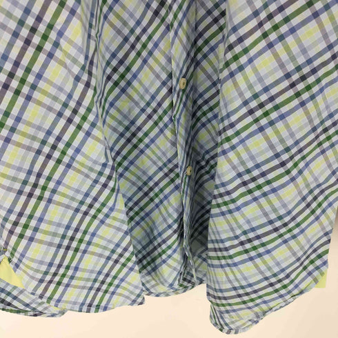 トミーヒルフィガー TOMMY HILFIGER 80S 2PLY FABRIC ボタンダウンチェックシャツ メンズ JPN:S