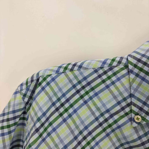 トミーヒルフィガー TOMMY HILFIGER 80S 2PLY FABRIC ボタンダウンチェックシャツ メンズ JPN:S