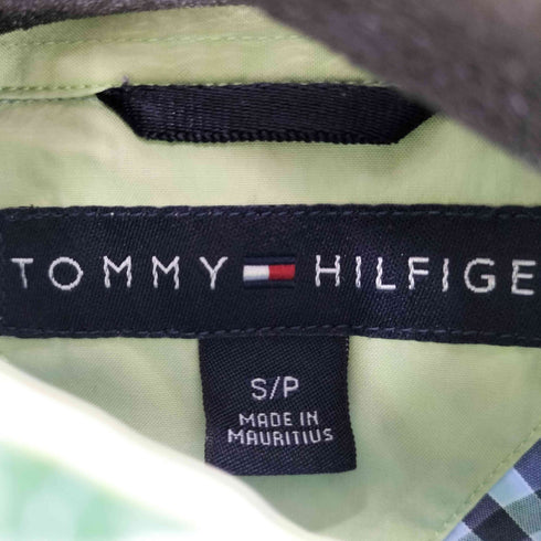 トミーヒルフィガー TOMMY HILFIGER 80S 2PLY FABRIC ボタンダウンチェックシャツ メンズ JPN:S