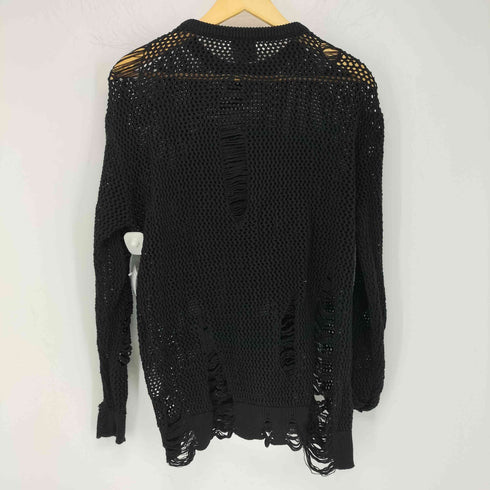 gamchu 2頭NEET Knit ダメージ加工ニット メンズ FREE