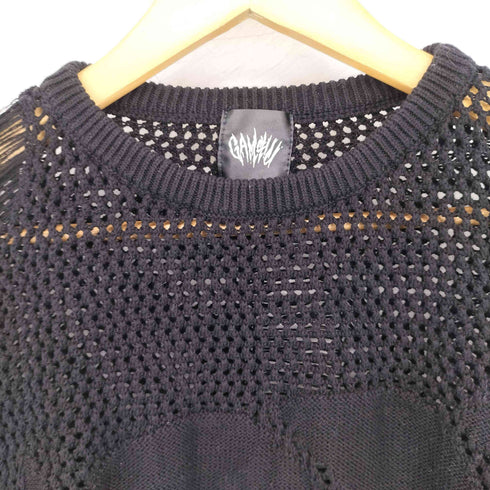 gamchu 2頭NEET Knit ダメージ加工ニット メンズ FREE