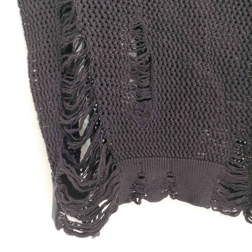 gamchu 2頭NEET Knit ダメージ加工ニット メンズ FREE