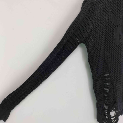 gamchu 2頭NEET Knit ダメージ加工ニット メンズ FREE