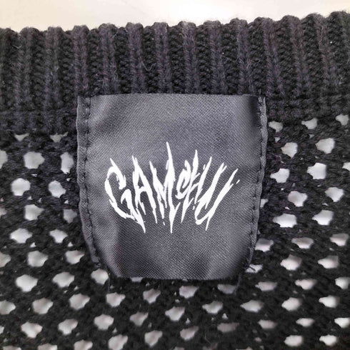 gamchu 2頭NEET Knit ダメージ加工ニット メンズ FREE
