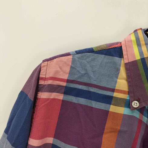 トミーヒルフィガー TOMMY HILFIGER custom fit ボタンダウンチェックシャツ メンズ JPN:L