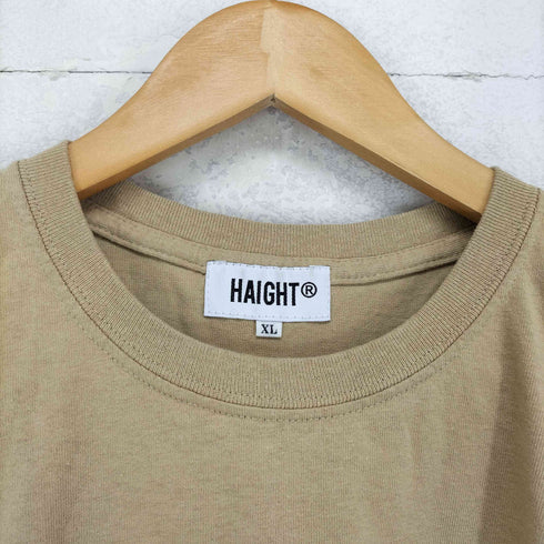 HAIGHT 両面プリントクルーネックTシャツ メンズ XL