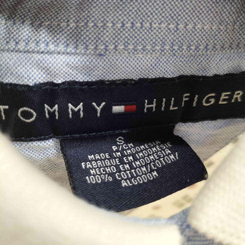 トミーヒルフィガー TOMMY HILFIGER 総柄 ショートスリーブポロシャツ メンズ JPN:S
