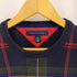 トミーヒルフィガー TOMMY HILFIGER チェック切替 クルーネック コットンニット メンズ M