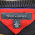 トミーヒルフィガー TOMMY HILFIGER チェック切替 クルーネック コットンニット メンズ M