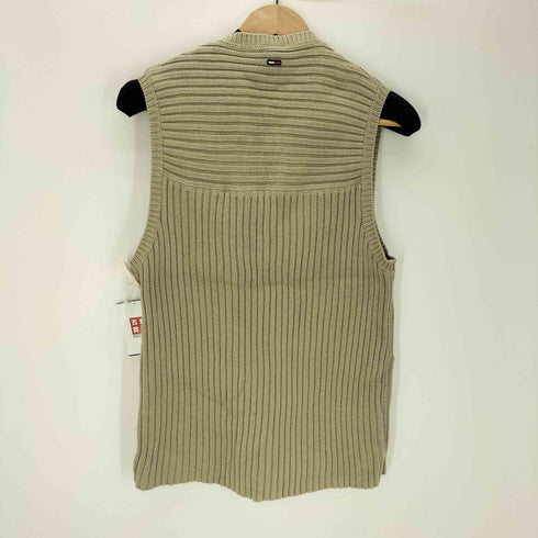 トミージーンズ tommy jeans ジップアップ ニットベスト メンズ JPN:M