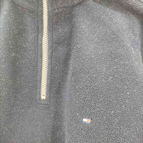トミーヒルフィガー TOMMY HILFIGER 00s ロゴ刺繍 ハーフジップジャケット メンズ JPN:S