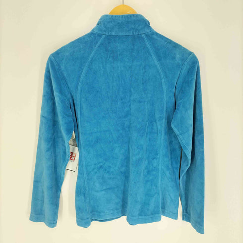 コロンビア Columbia パイル地 ハーフジップ スタンドネック プルオーバーフリース ジャケット レディース import:M