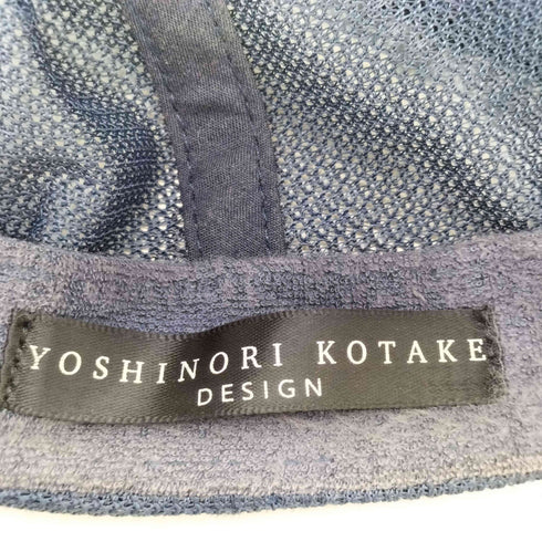 ヨシノリコタケ YOSHINORI KOTAKE スパンコールワッペン メッシュキャップ メンズ FREE