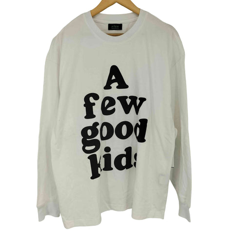 アフューグッドキッズ A FEW GOOD KIDS プリントクルーネックカットソー メンズ JPN:L
