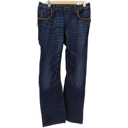 アルマーニジーンズ ARMANI JEANS 立体裁断 ボタンフライデニムパンツ メンズ UK:32-33