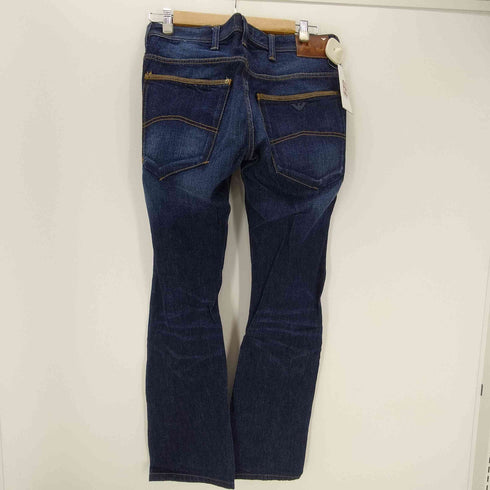 アルマーニジーンズ ARMANI JEANS 立体裁断 ボタンフライデニムパンツ メンズ UK:32-33