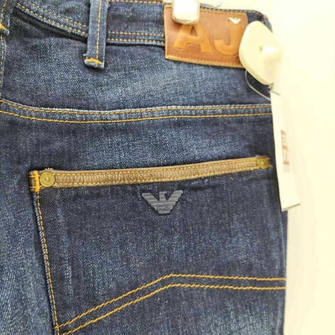 アルマーニジーンズ ARMANI JEANS 立体裁断 ボタンフライデニムパンツ メンズ UK:32-33